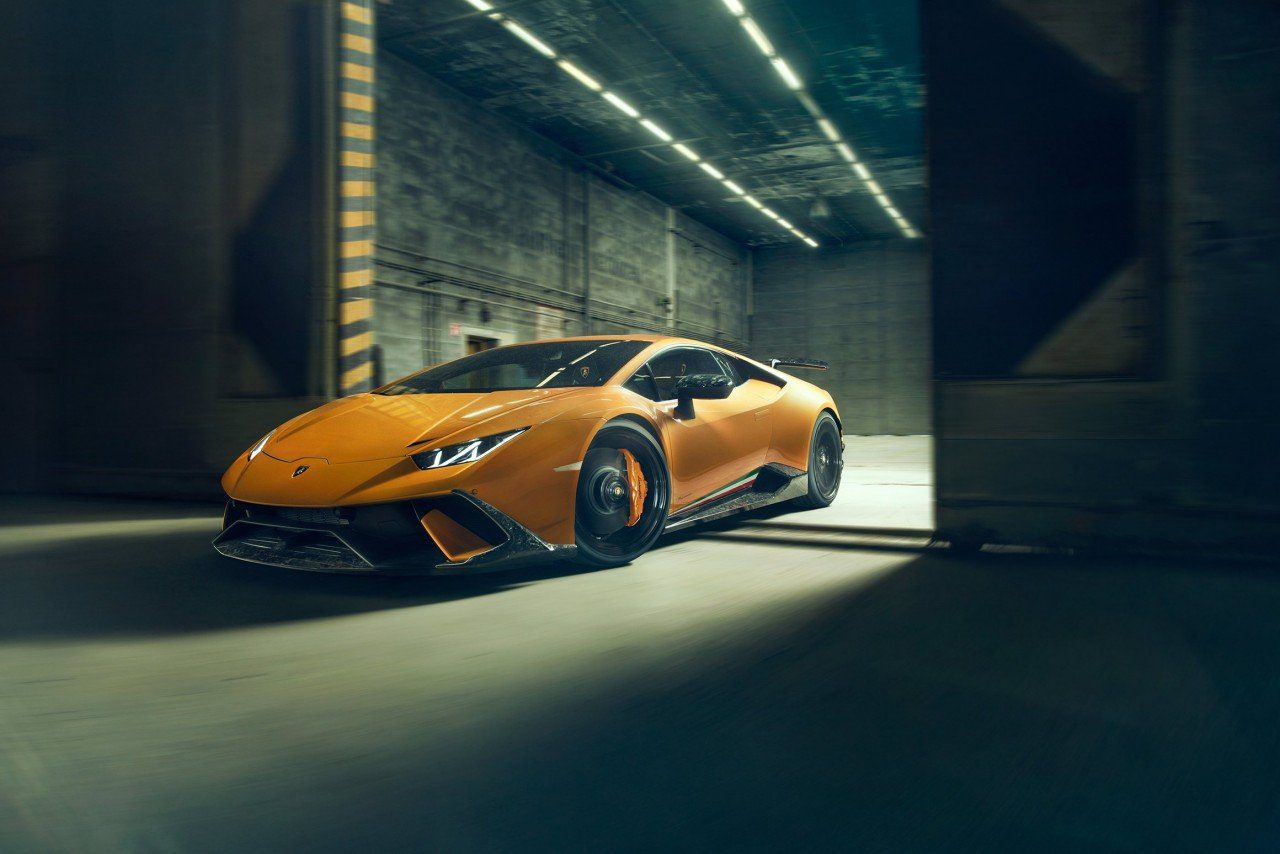 Lamborghini Huracan Performante / Spyder | Novitec Forged Carbon Front Spoiler Lips