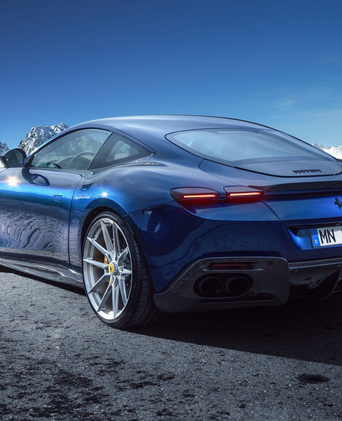 Ferrari Roma | Novitec Carbon Rear Spoiler Lip