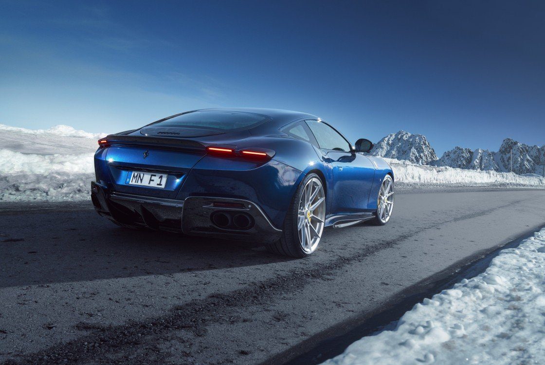 Ferrari Roma | Novitec Carbon Rear Spoiler Lip