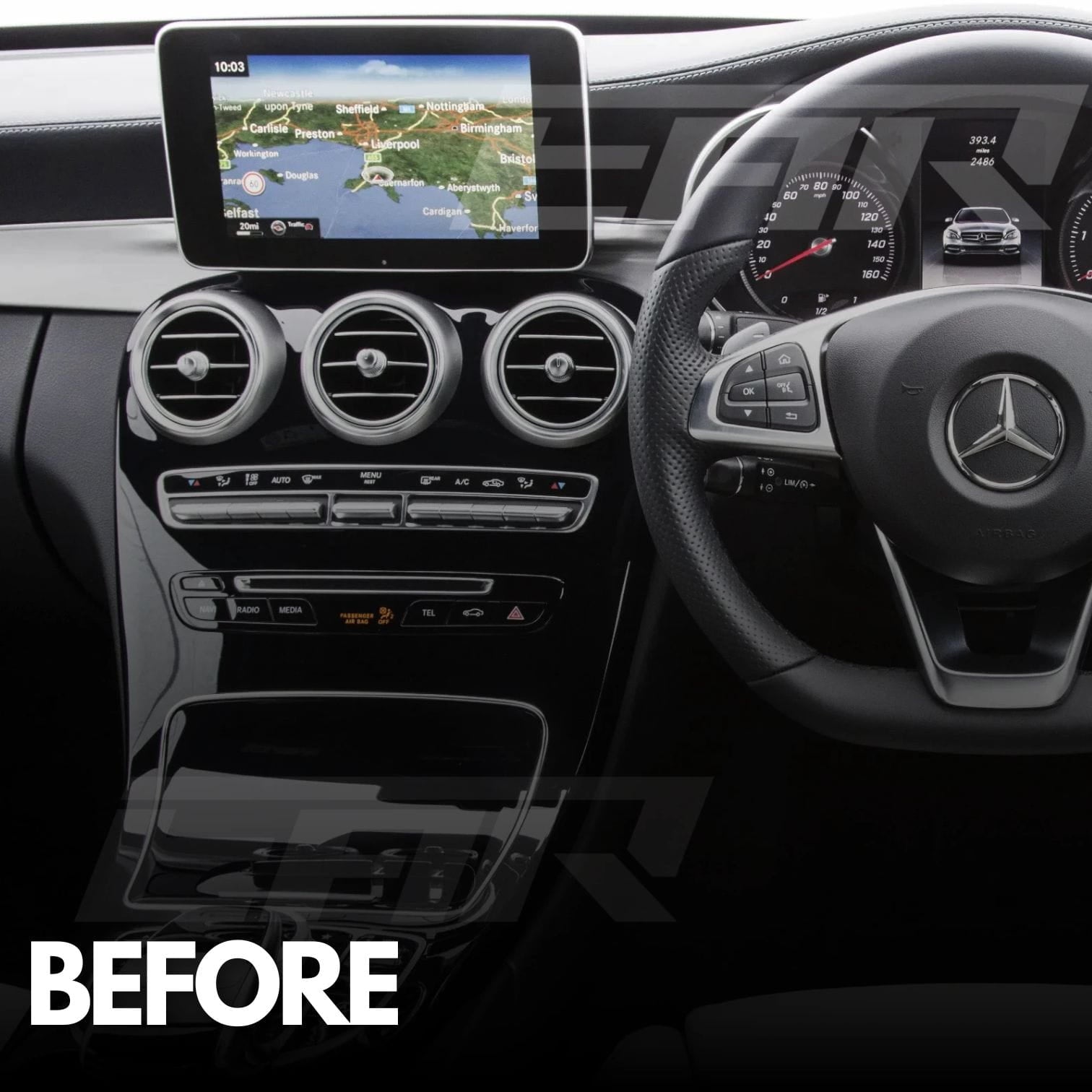 Mercedes Benz C/GLC Class | W205/X253 | 10.25"/12.3" Linux CarPlay/Android Touchscreen Display | 2014 - 2019