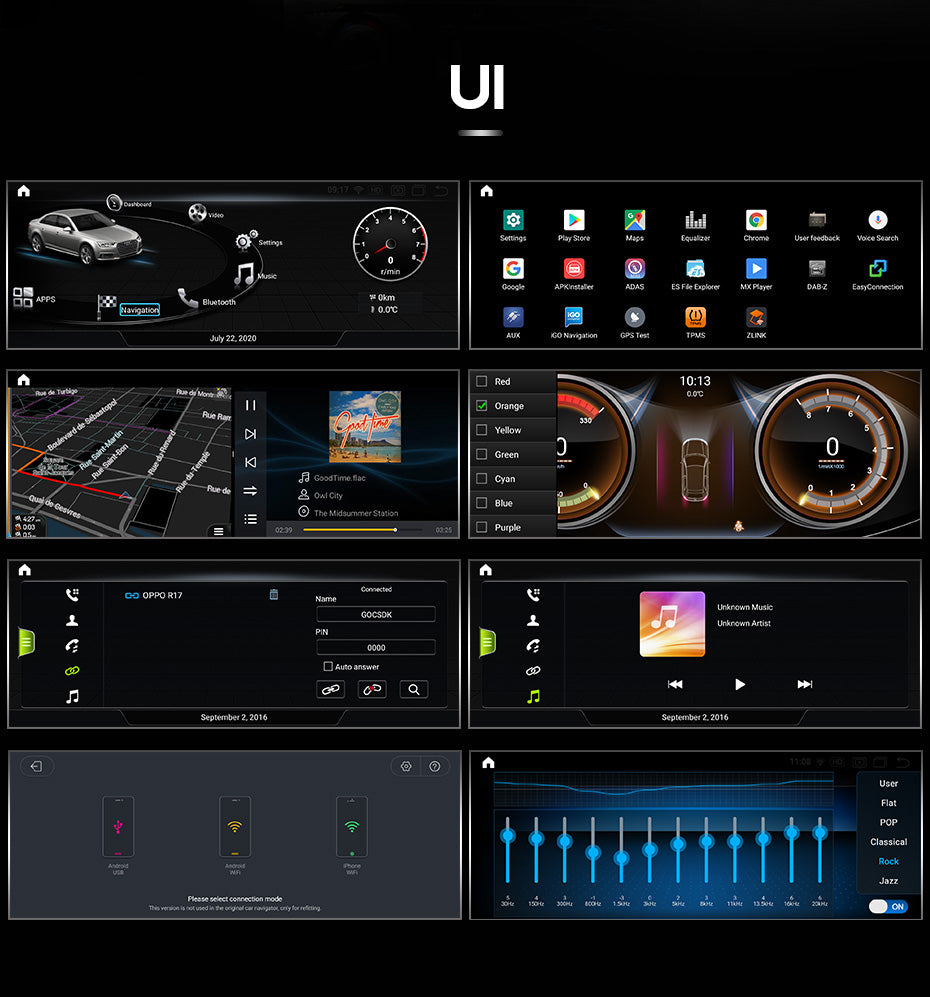Audi A6/A6L/S6 Android 12.0 Multimedia 10.25" Touchscreen Display + Built-In Wireless Carplay & Android Auto | 2005 - 2009 | LHD/RHD - Euro Active Retrofits